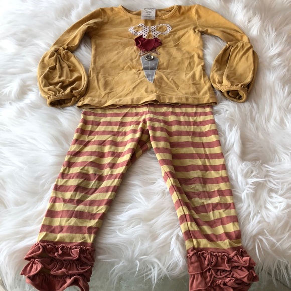 MATILDA JANE PAINT BY NUMBERS PANTS SZ 2 & SHIRT